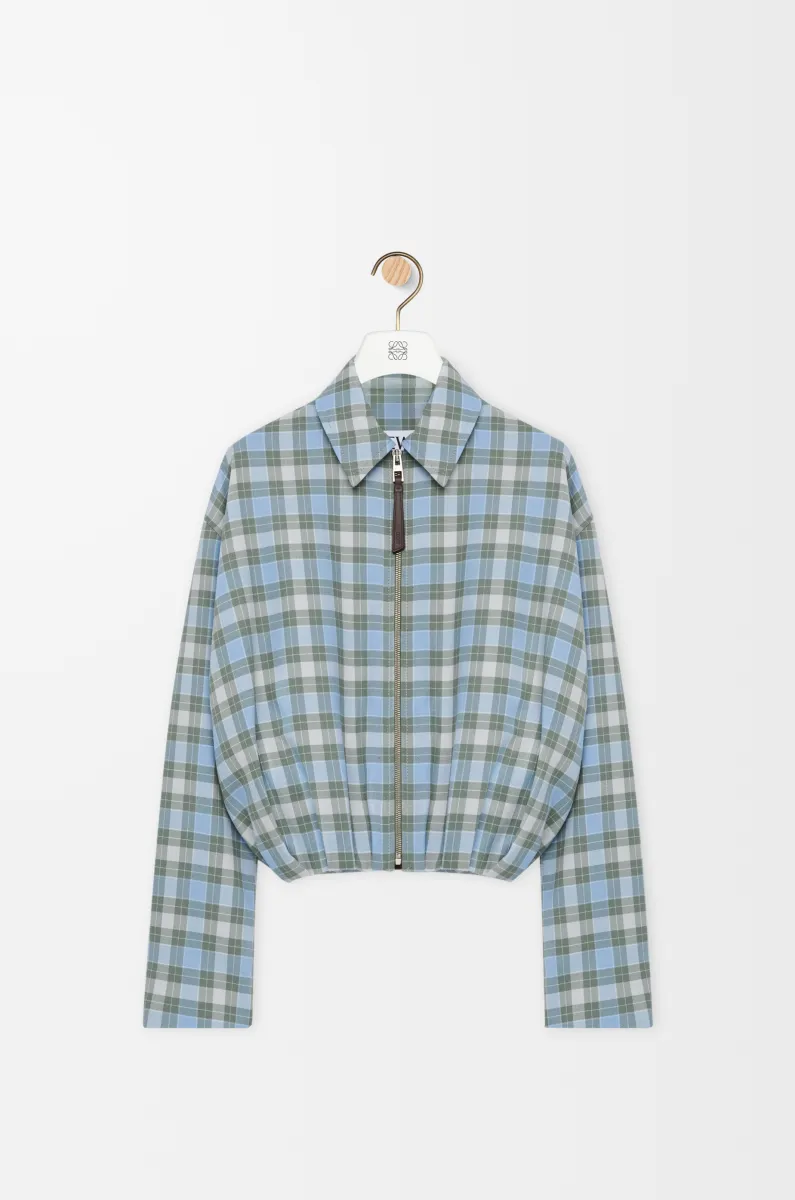 羊毛混纺垂坠夹克