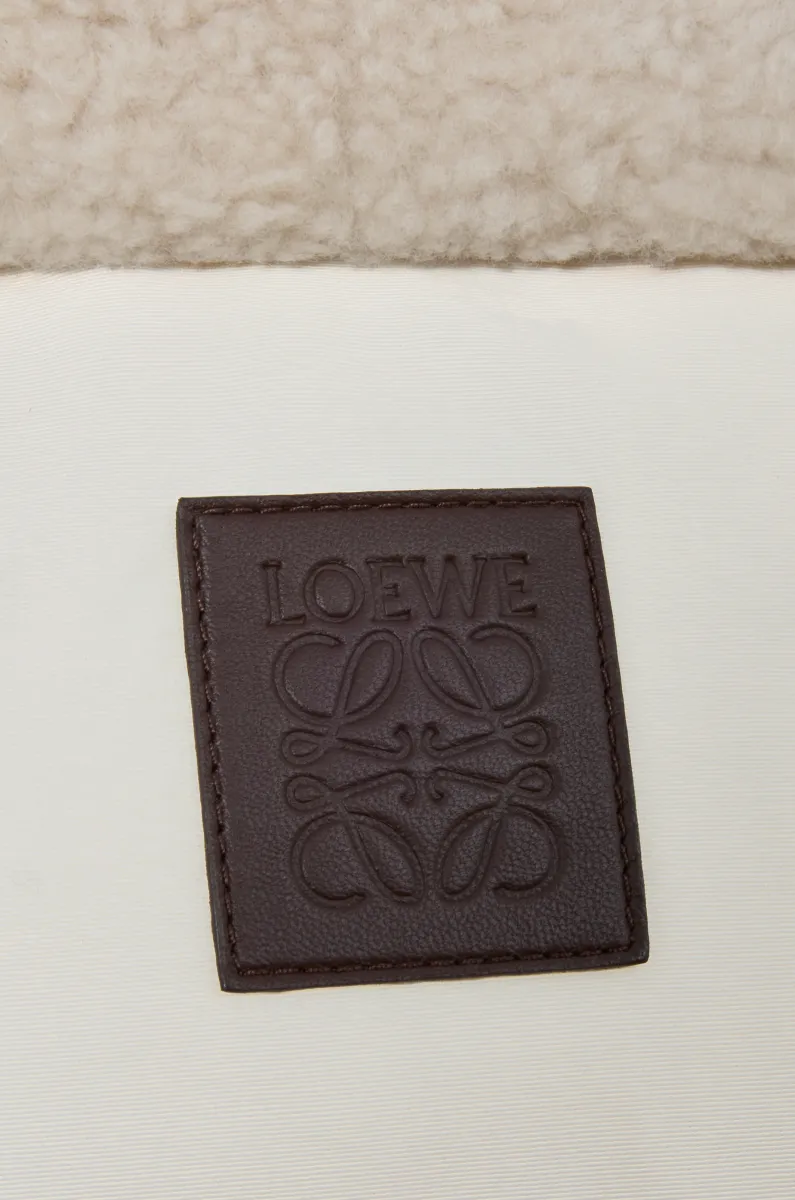 剪羊毛和棉质混纺背心