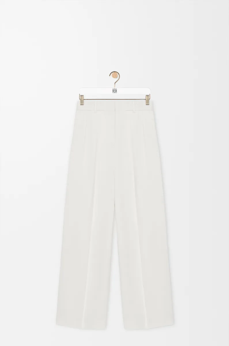 弹性粘胶纤维混纺长裤