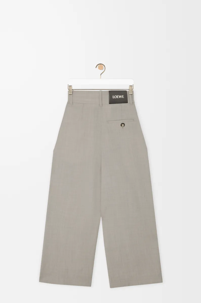 羊毛包裹式九分裤