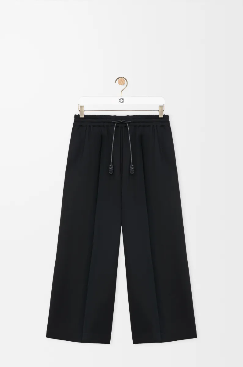 弹性粘胶纤维九分长裤