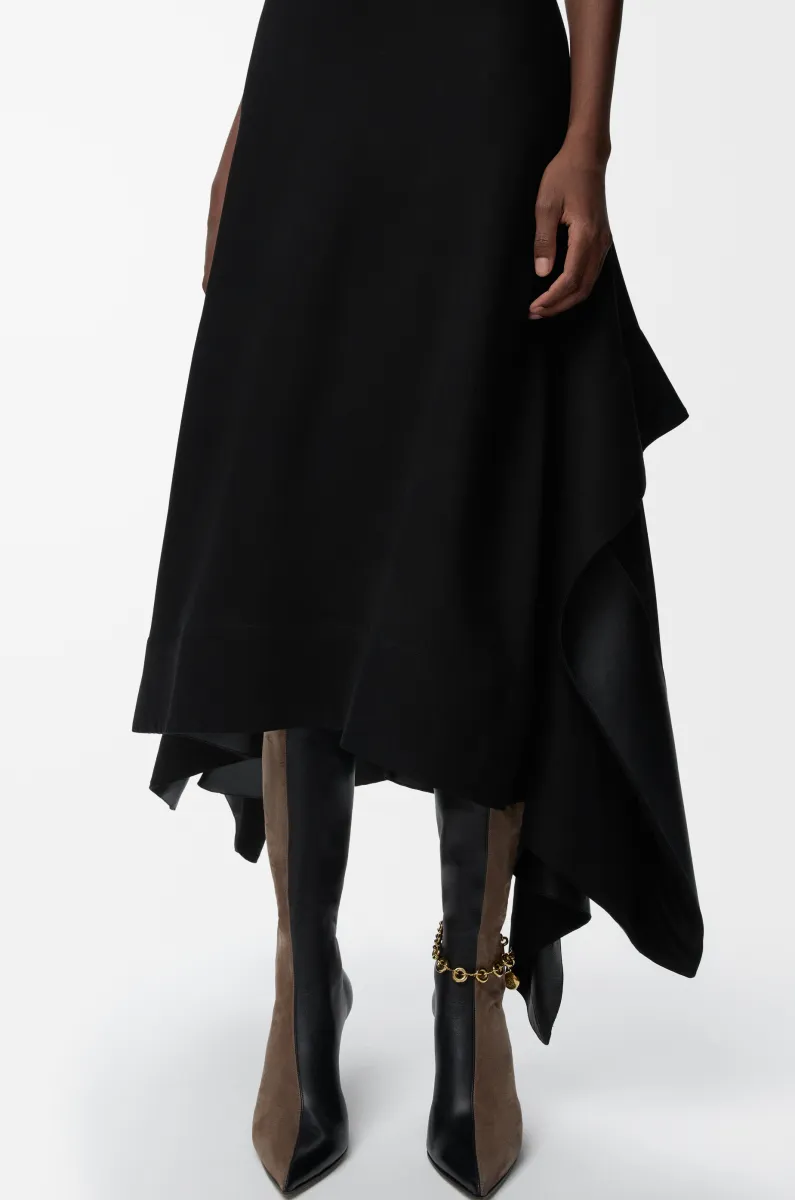 弹力粘胶纤维连衣裙