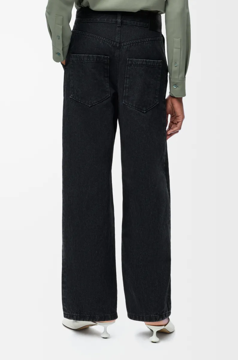 单宁布 Anagram 宽松牛仔裤