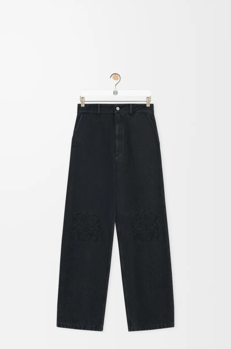 单宁布 Anagram 宽松牛仔裤