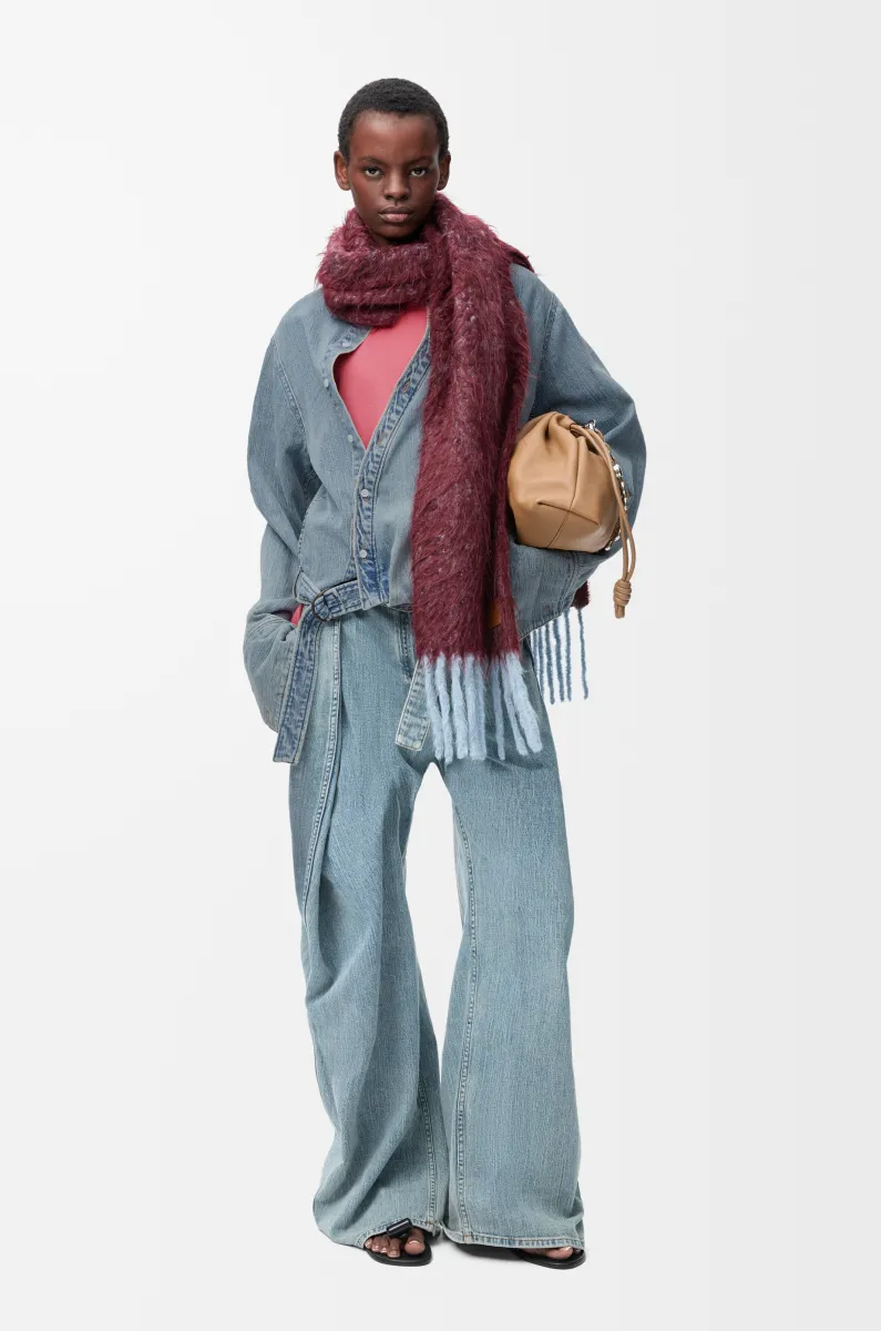 单宁布垂坠衬衫