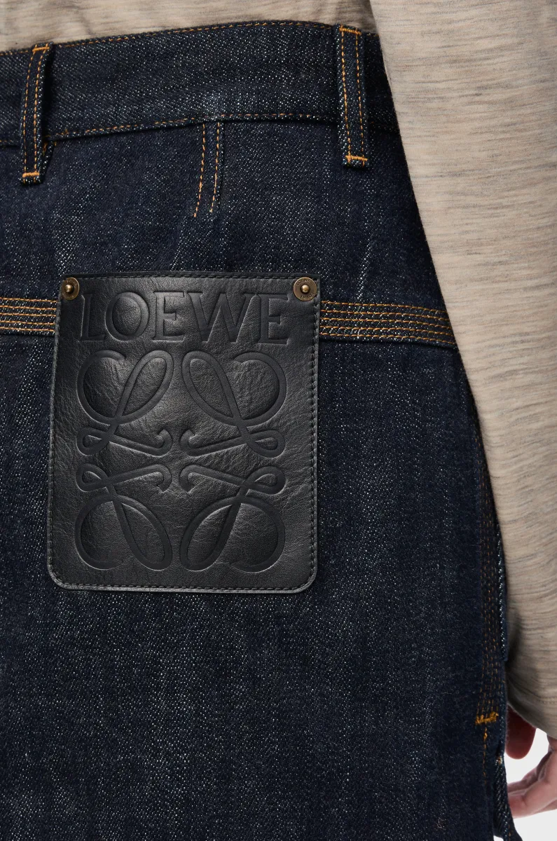 单宁布工装半身裙