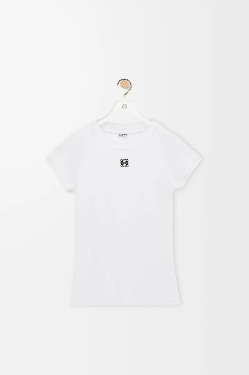 Small fit T-shirt in cotton blend