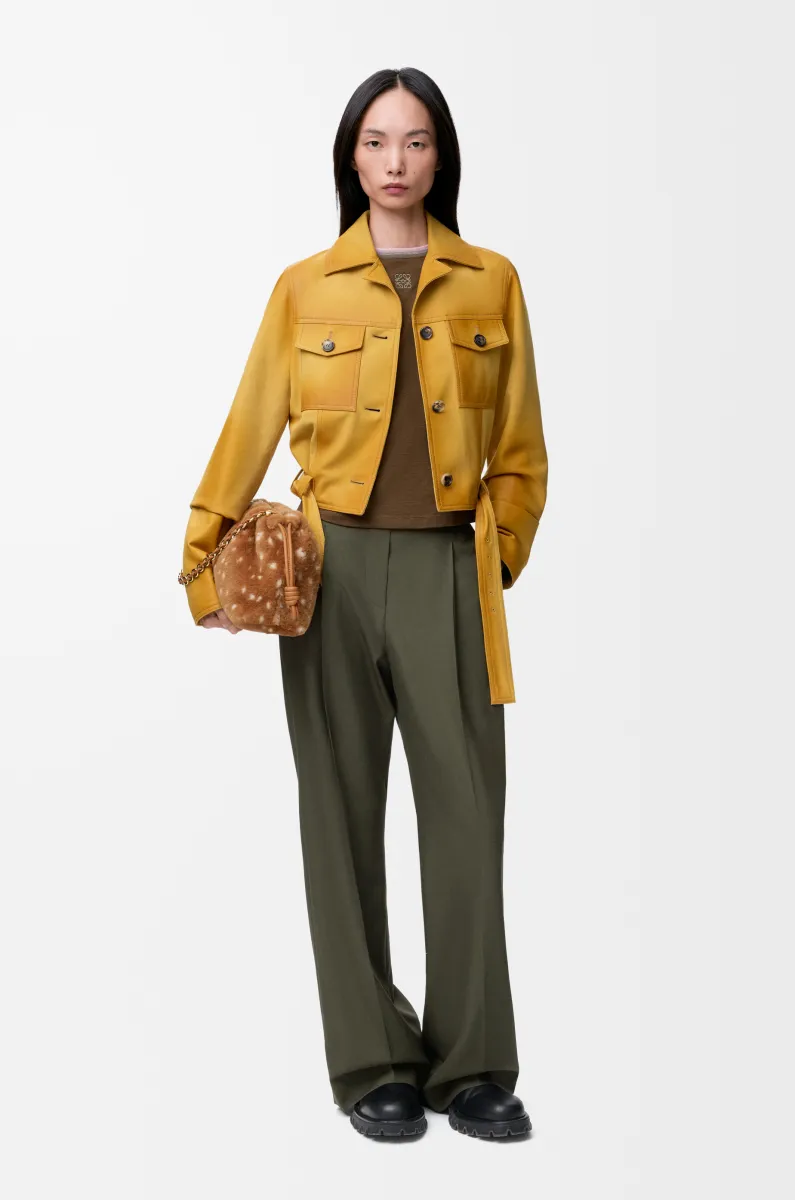 小廓形棉质混纺 T 恤