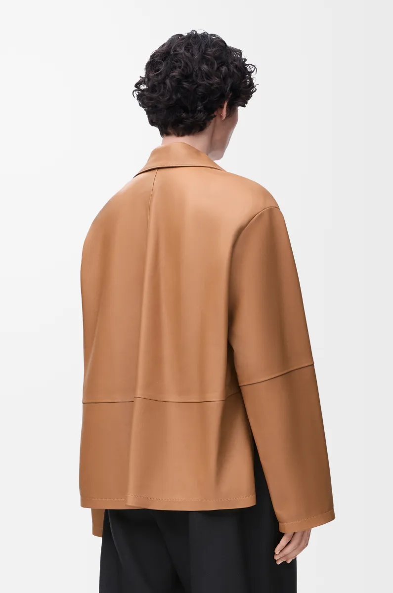 纳帕羊皮革睡衣式女士衬衫