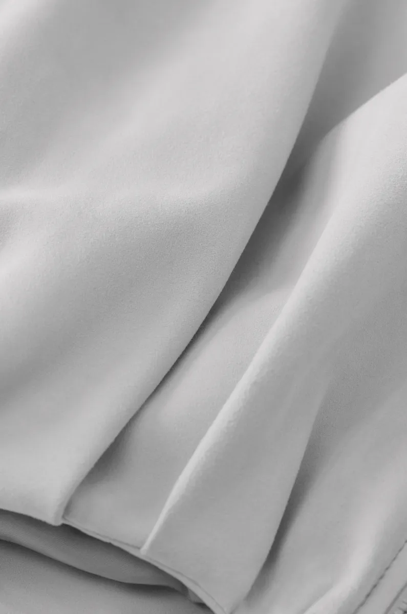 绒面羊皮革垂坠夹克