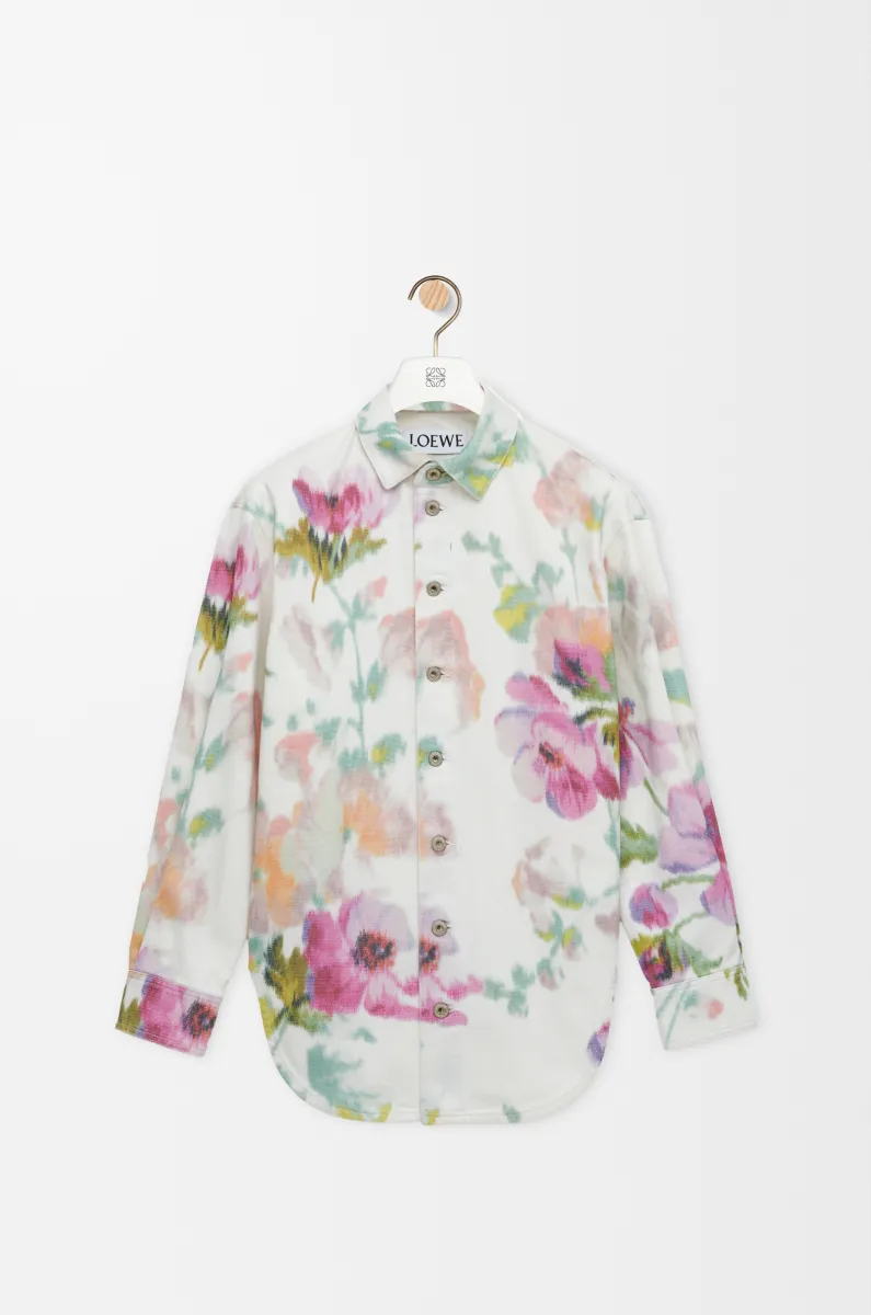 单宁布外套衬衫