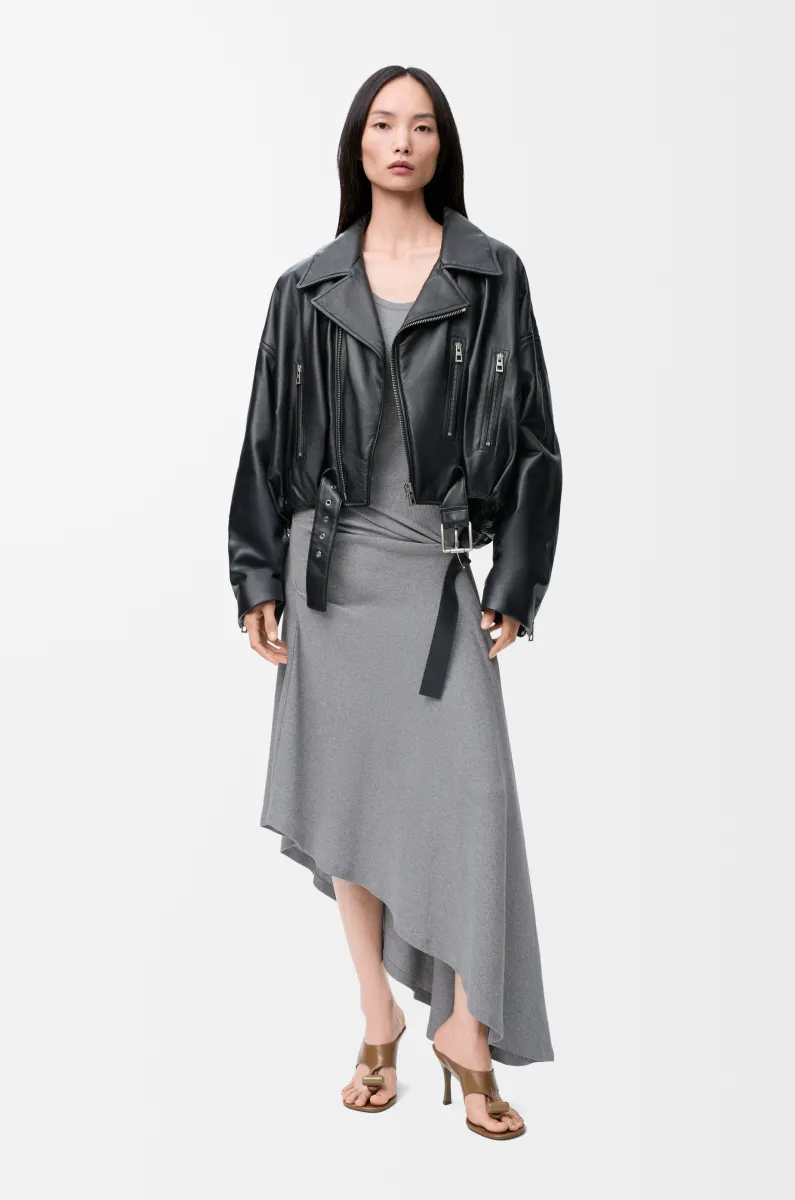 弹性棉质背心连衣裙