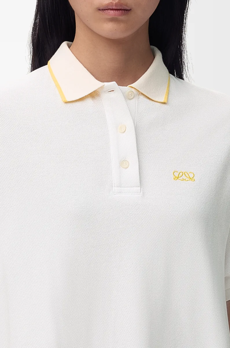 棉质 Polo 连衣裙