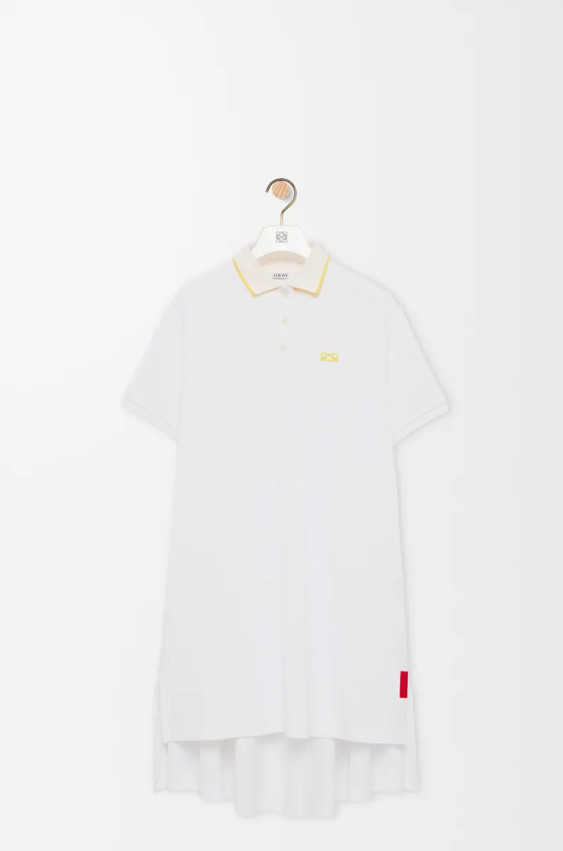 棉质 Polo 连衣裙