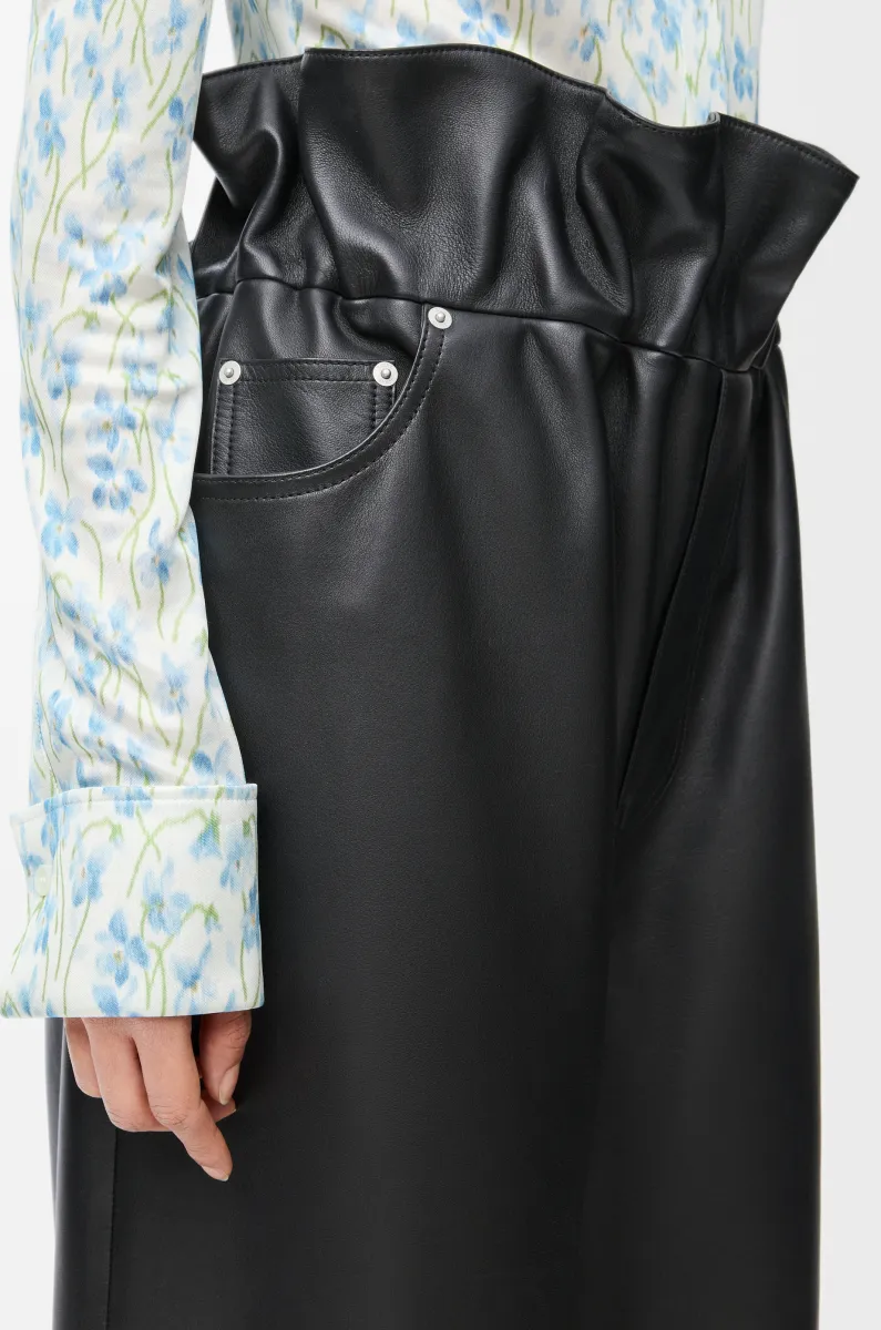 纳帕羊皮革 Flamenco 长裤