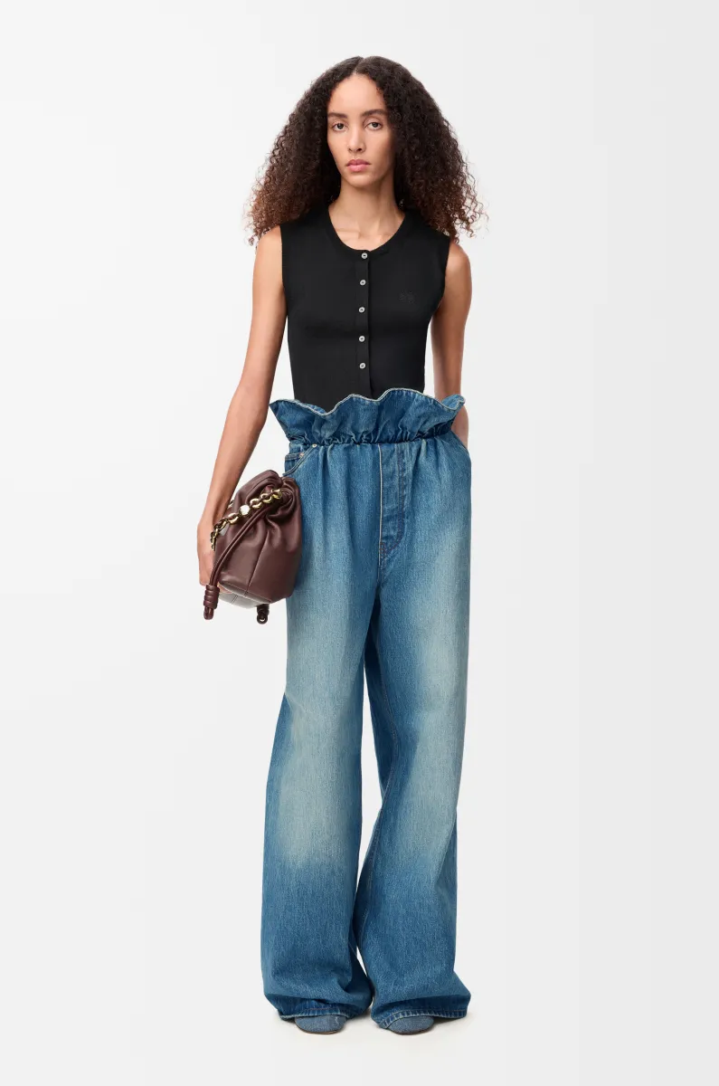 羊绒和丝绸背心