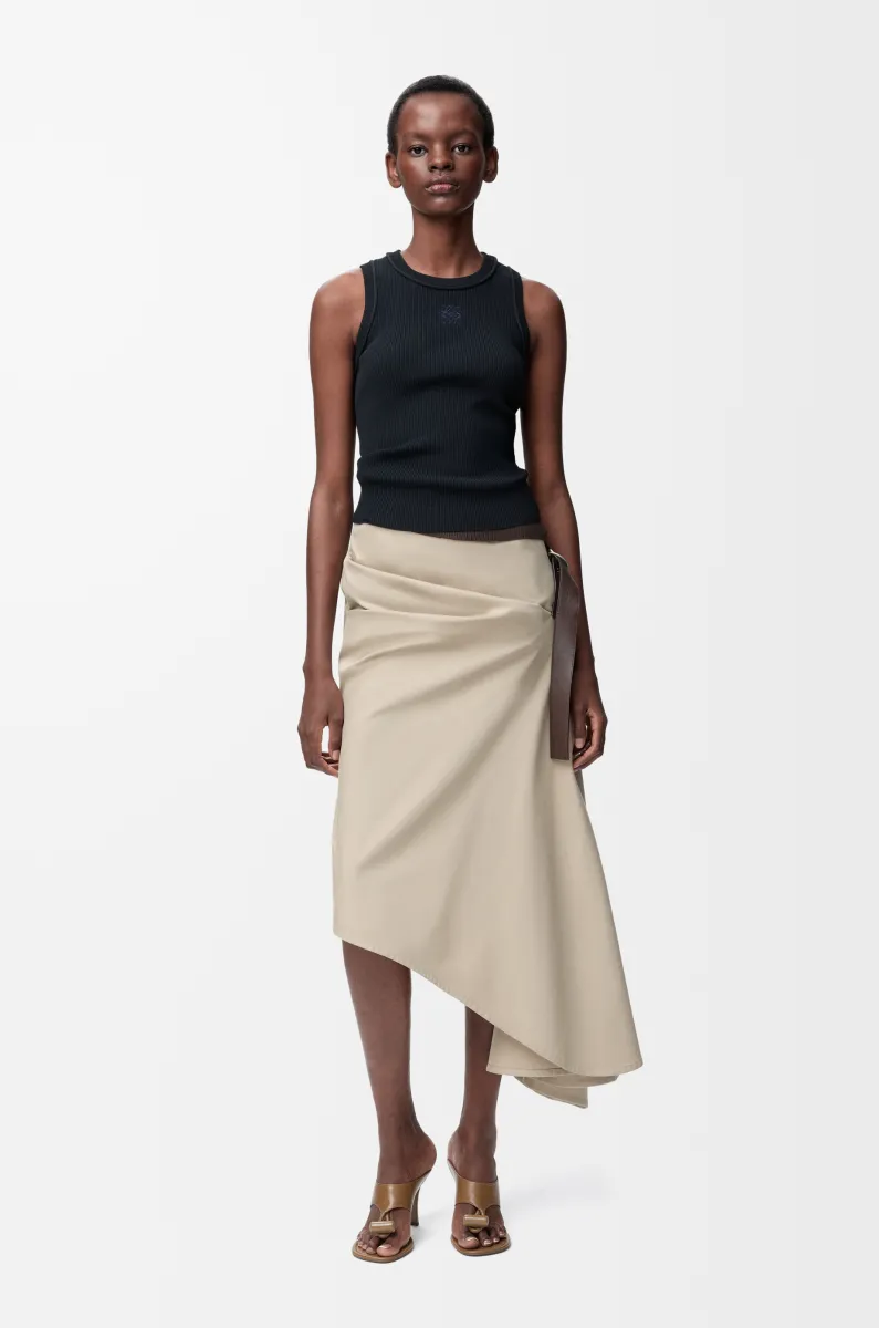 Anagram tank top in stretch viscose