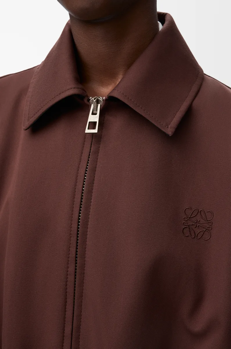 棉质和丝绸腰带夹克