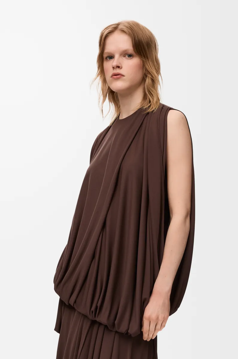 粘胶纤维垂坠上衣