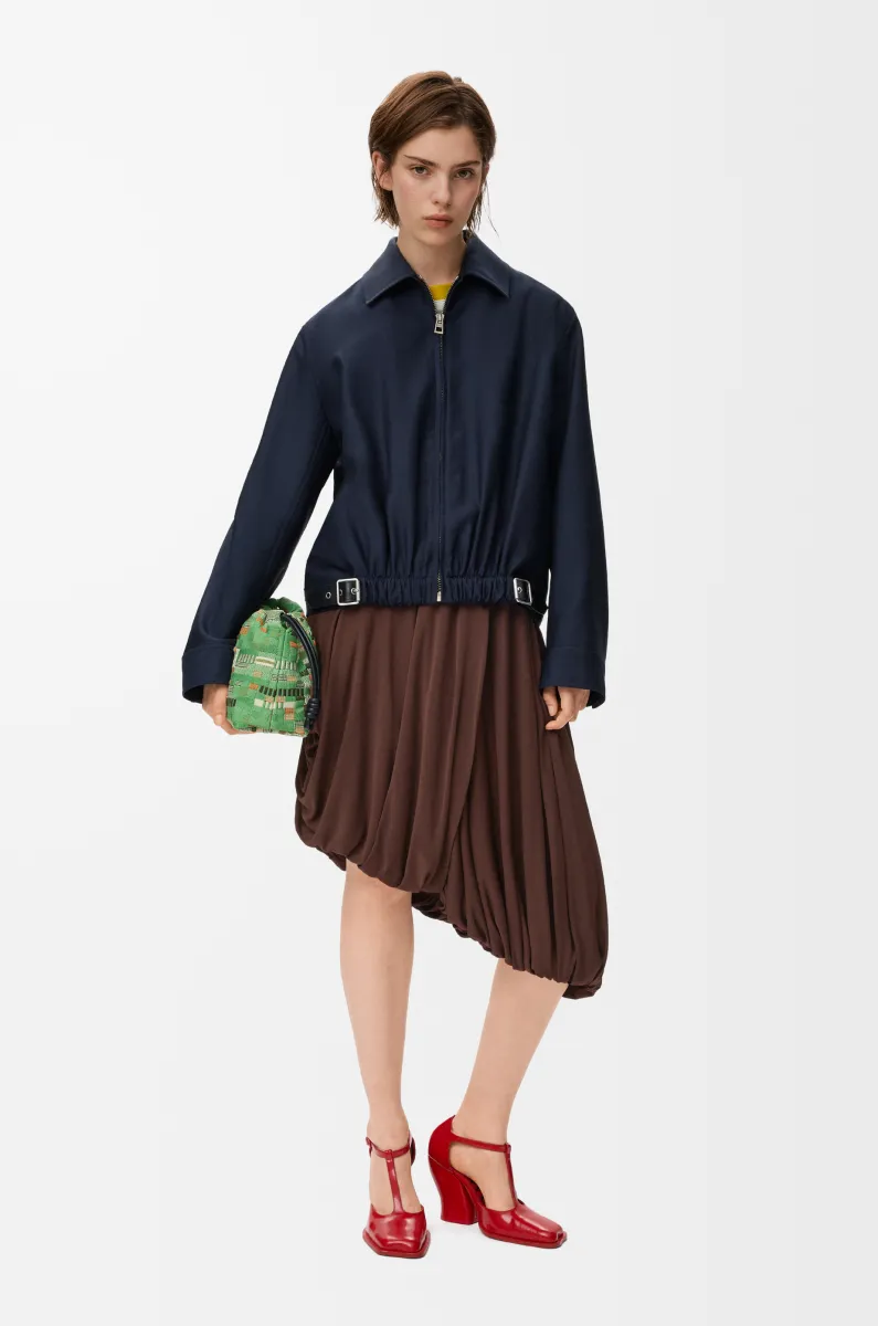 粘胶纤维垂坠半身裙