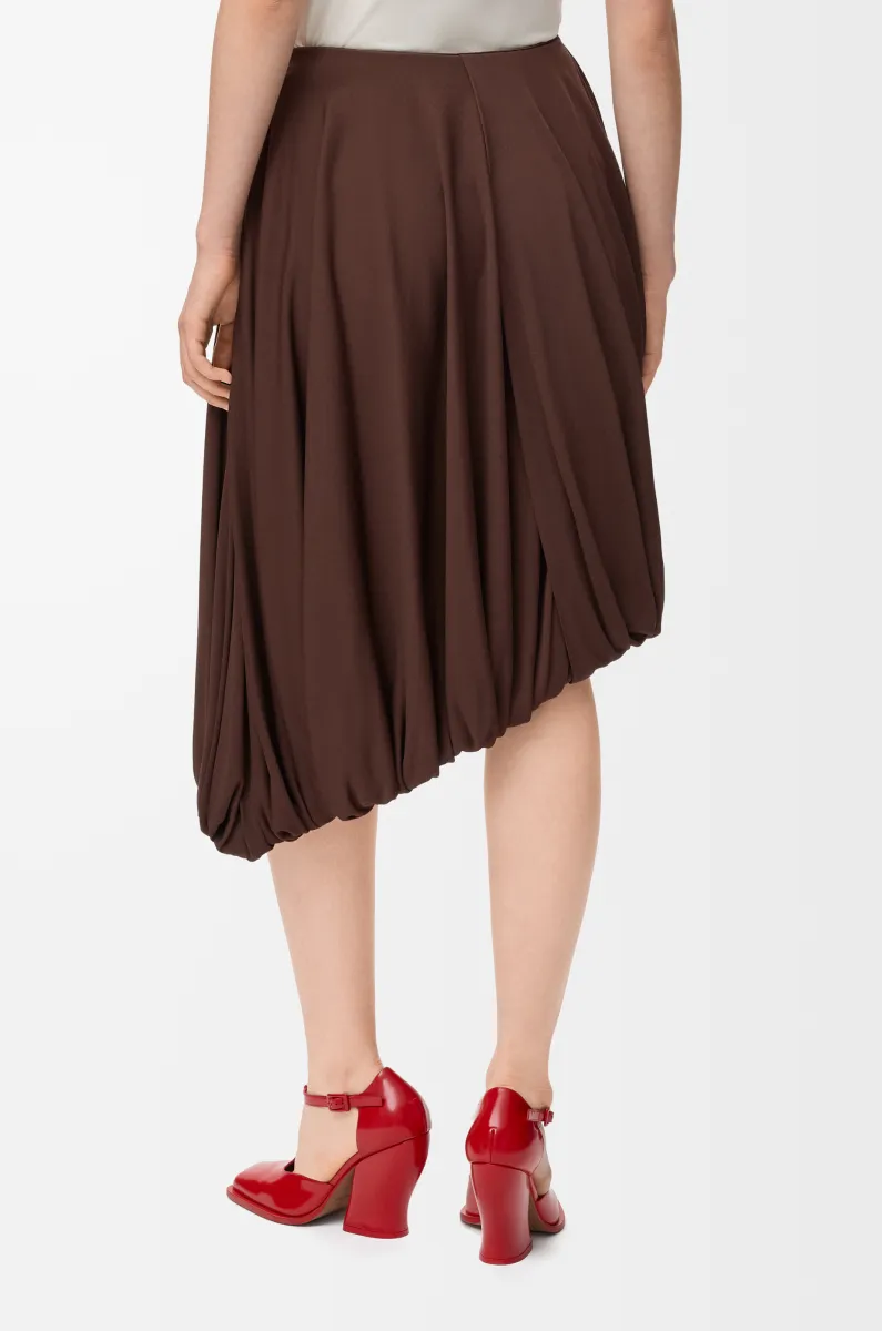 粘胶纤维垂坠半身裙