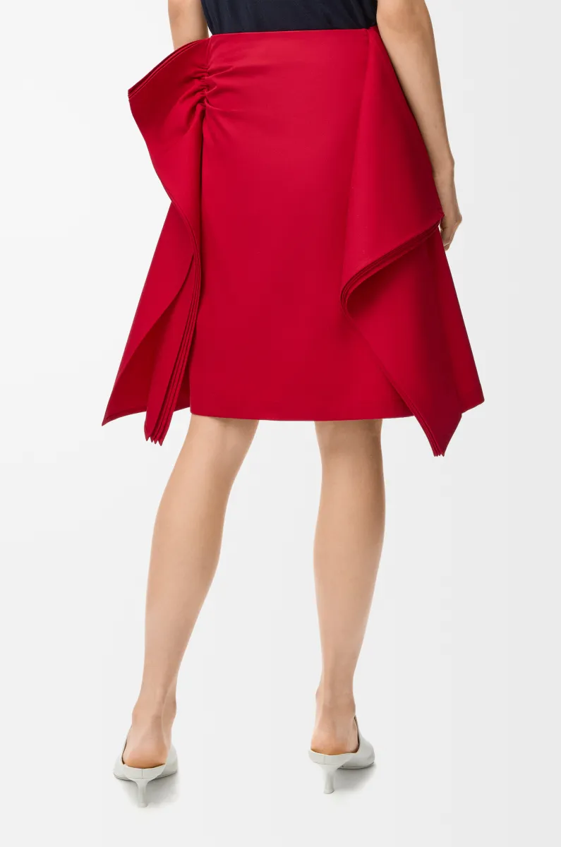 棉质丝绸半身裙