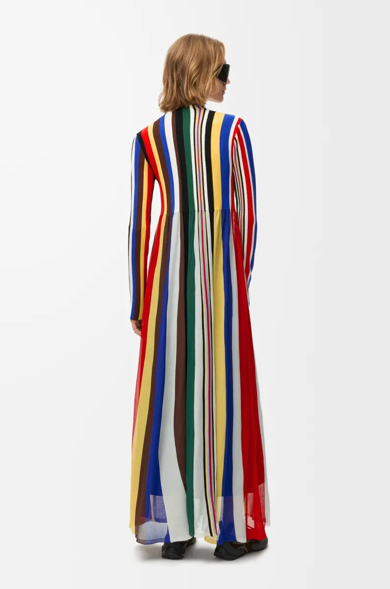 弹性粘胶纤维混纺连衣裙