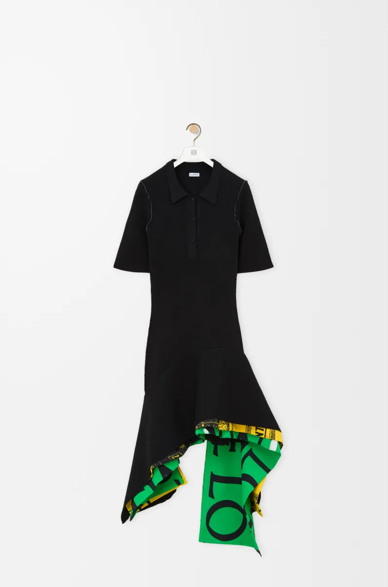 粘胶纤维混纺连衣裙