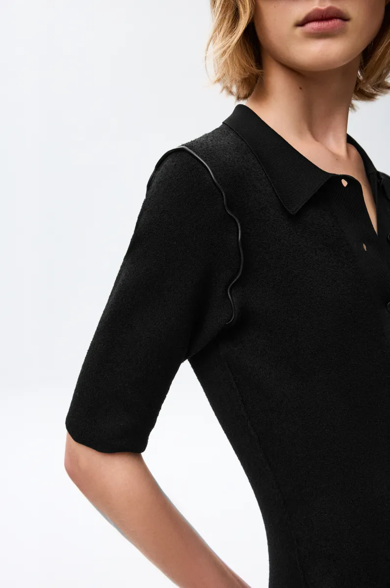 粘胶纤维混纺连衣裙