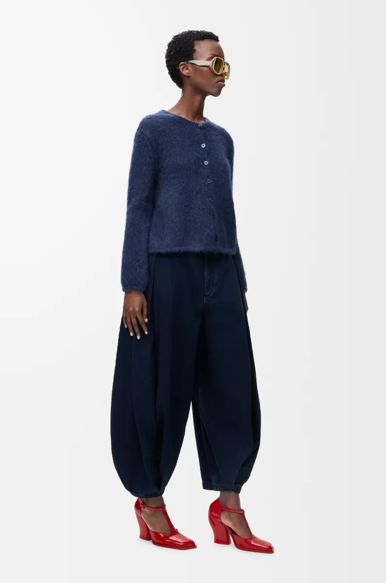 马海毛混纺开衫