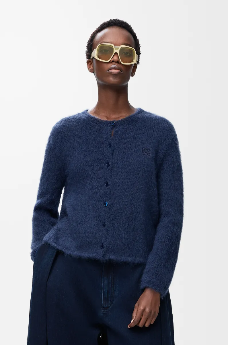 马海毛混纺开衫