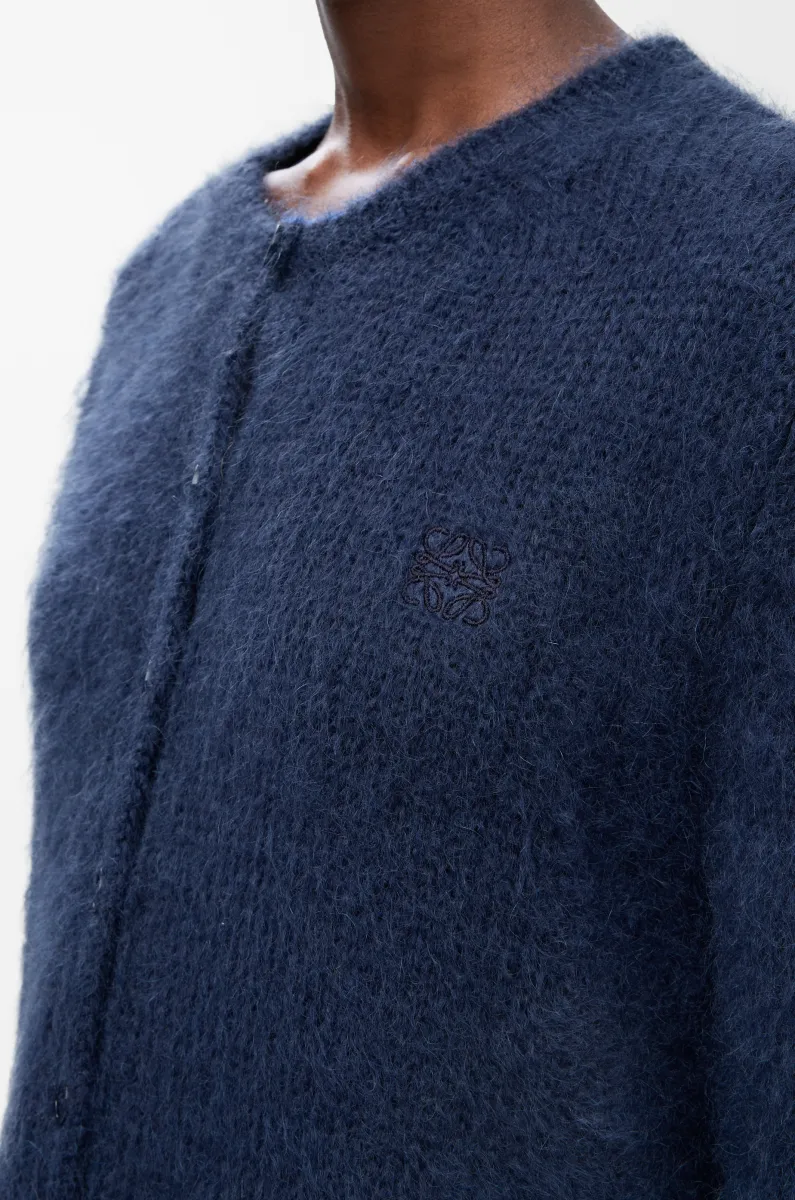 马海毛混纺开衫