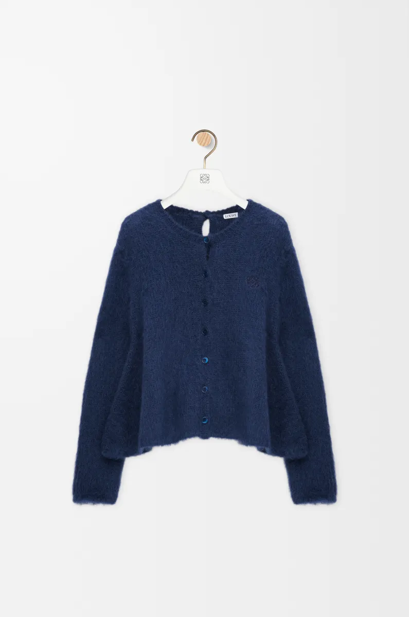 马海毛混纺开衫