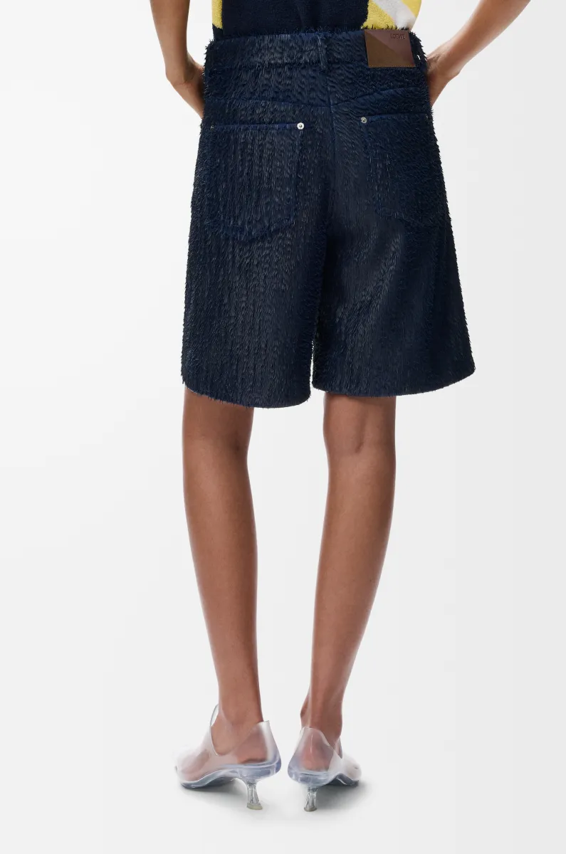 纳帕羊皮革短裤