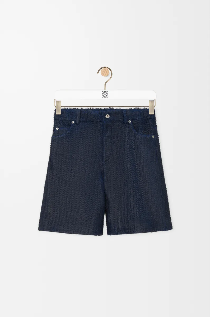 纳帕羊皮革短裤