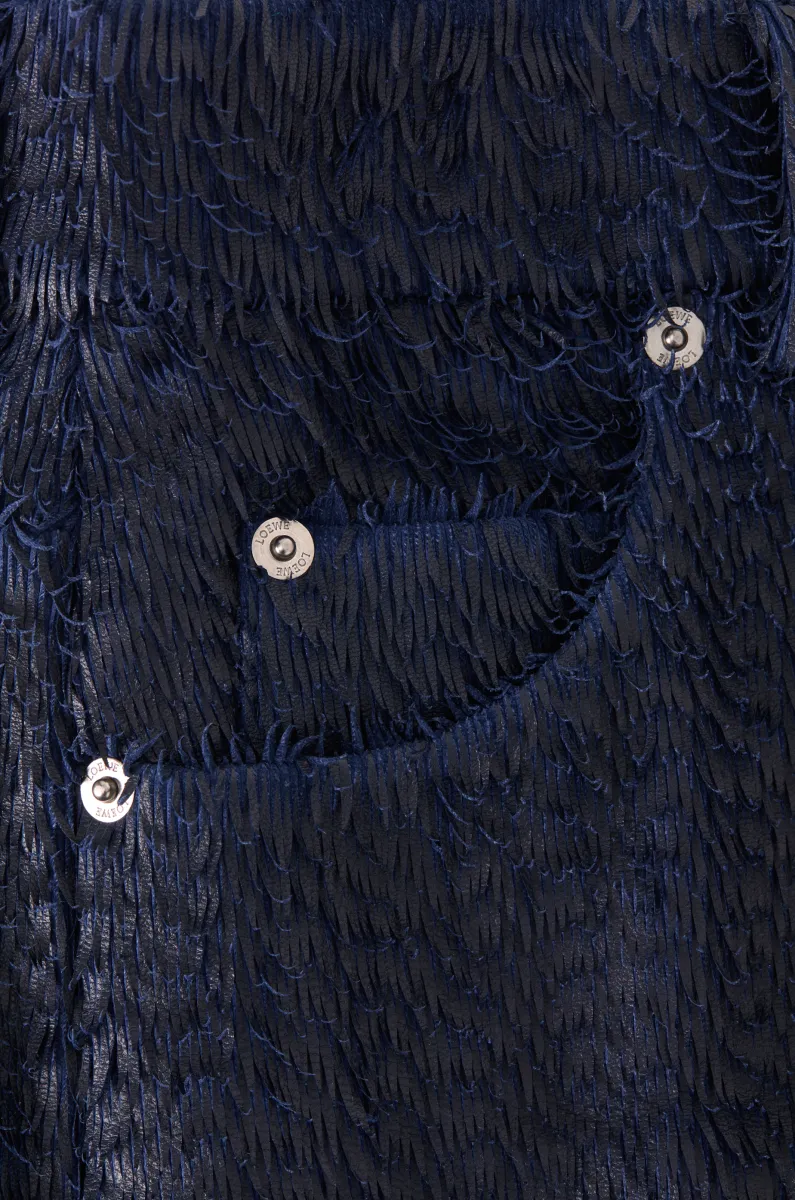 纳帕羊皮革短裤