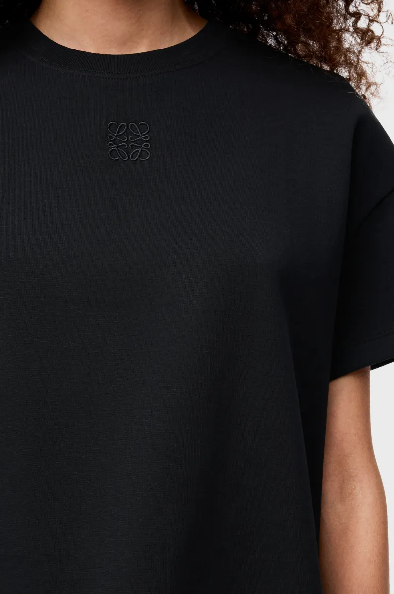 棉质混纺不对称T恤