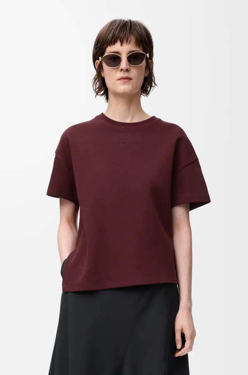 棉质混纺不对称T恤