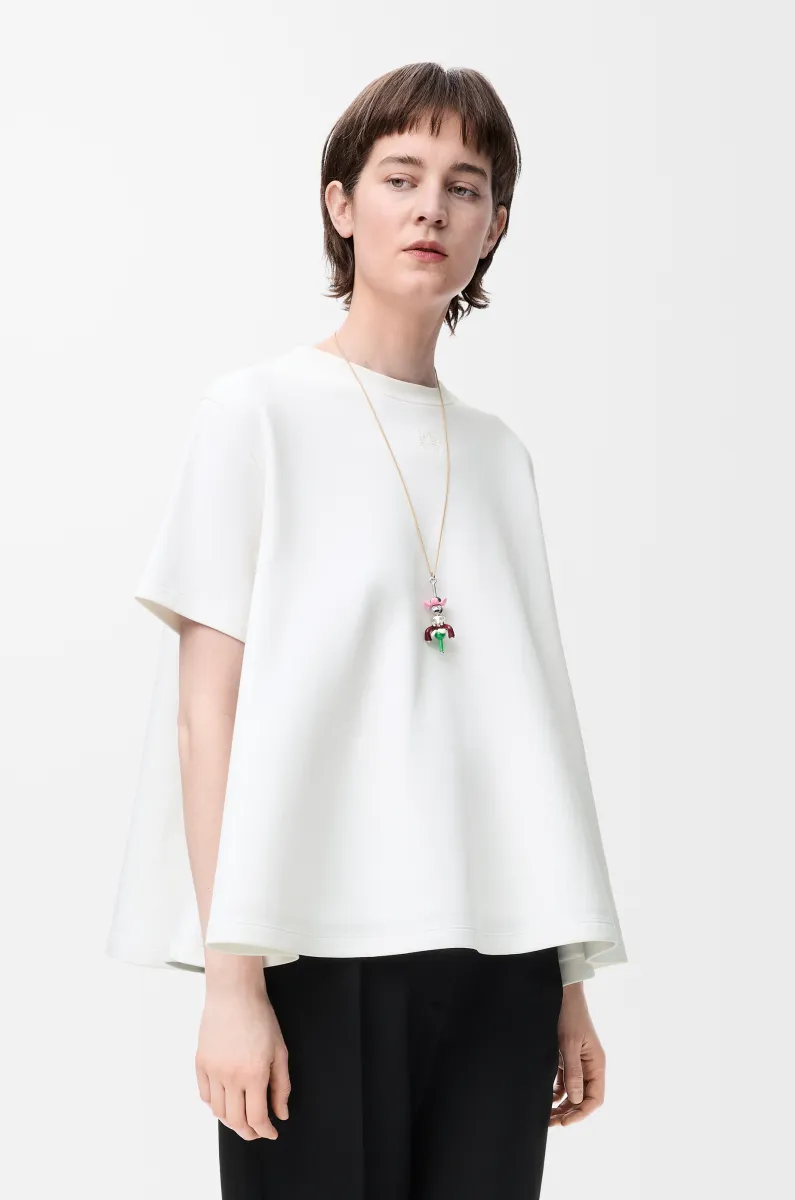 棉质混纺梯形上衣