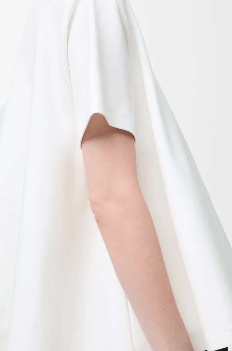 棉质混纺梯形上衣