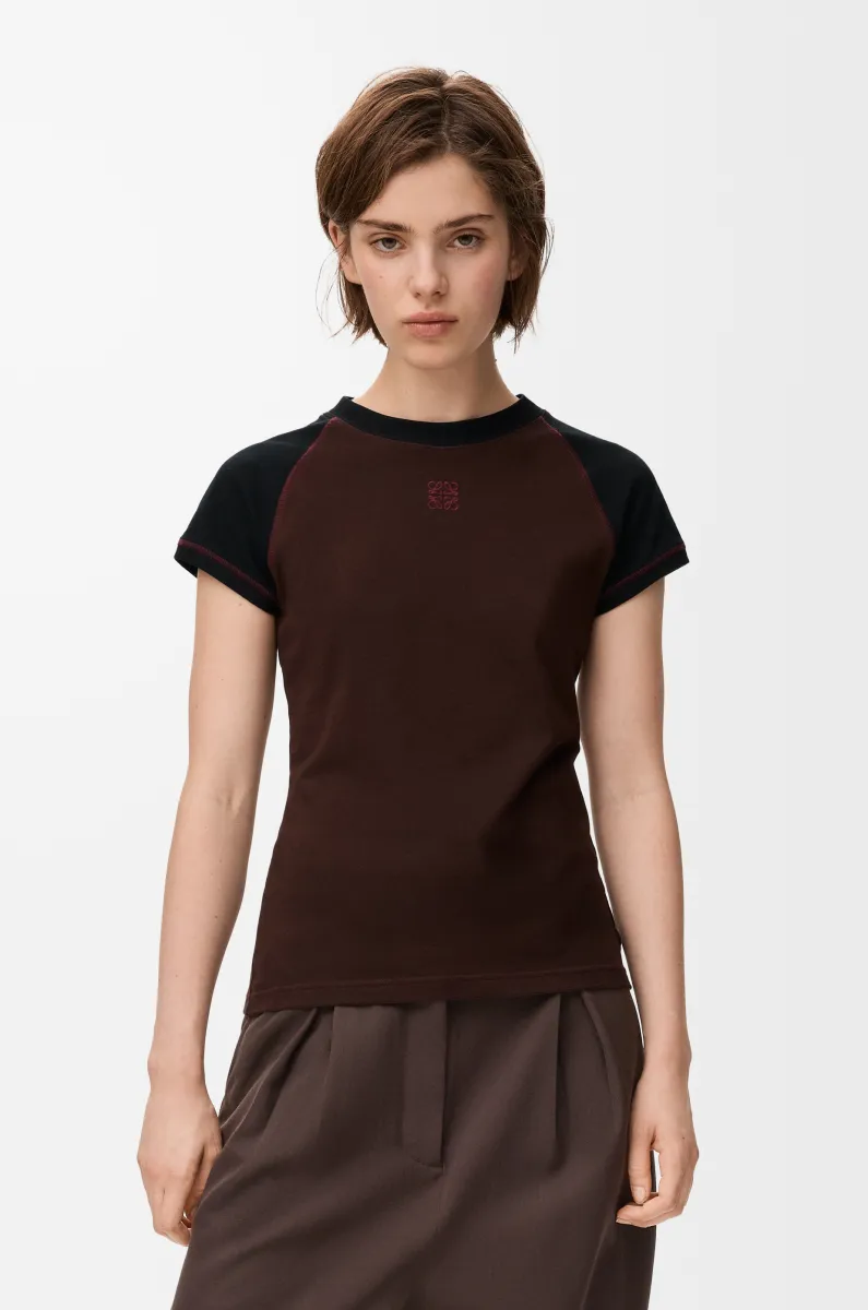 小廓形棉质混纺 T 恤