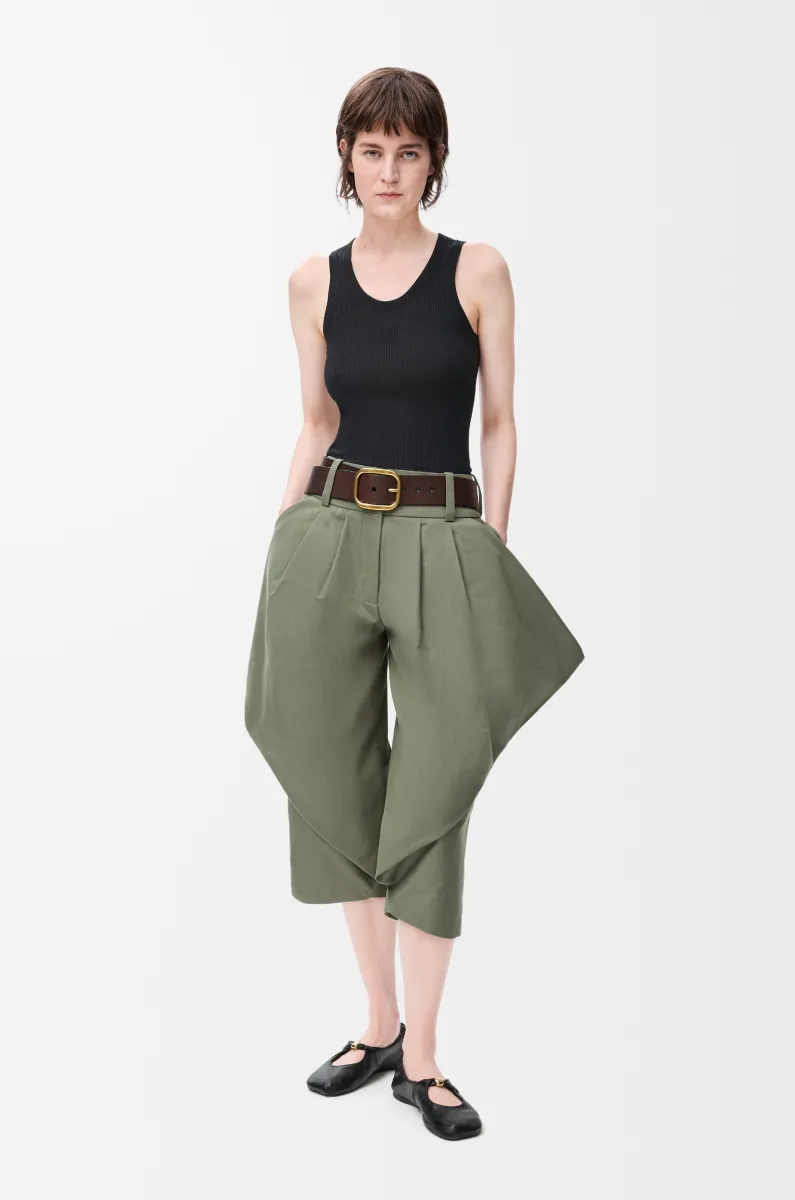 丝绸 Anagram 背心上衣