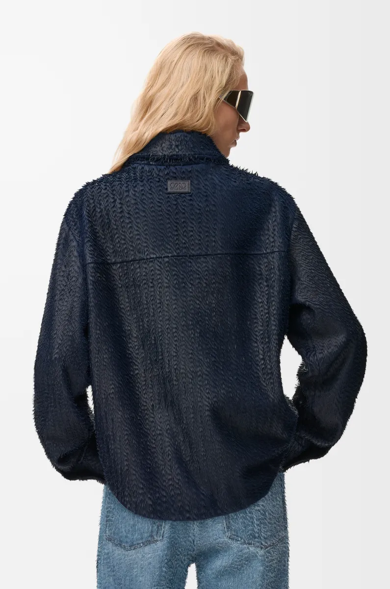 纳帕羊皮革外套衬衫