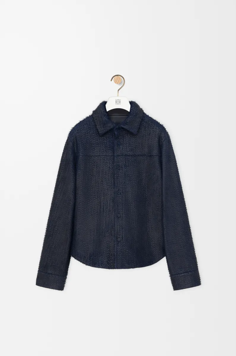 纳帕羊皮革外套衬衫