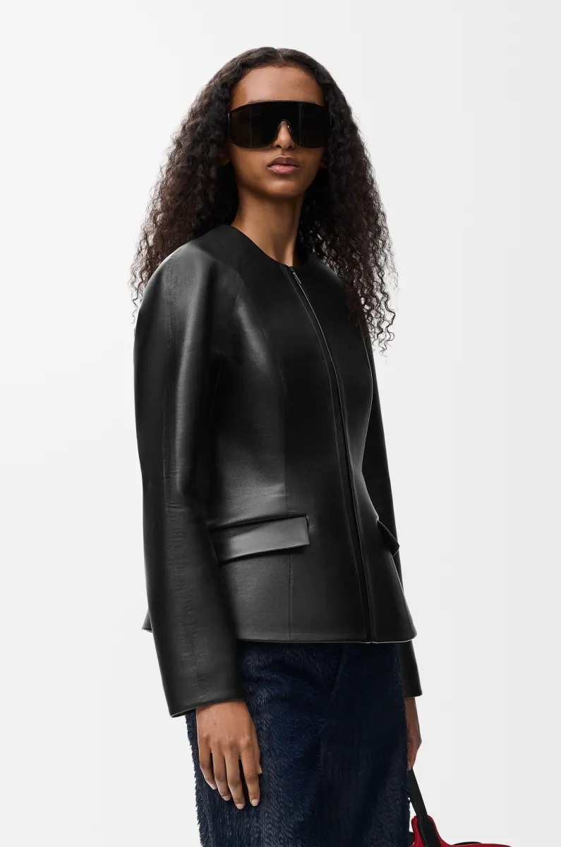 纳帕羊皮革夹克