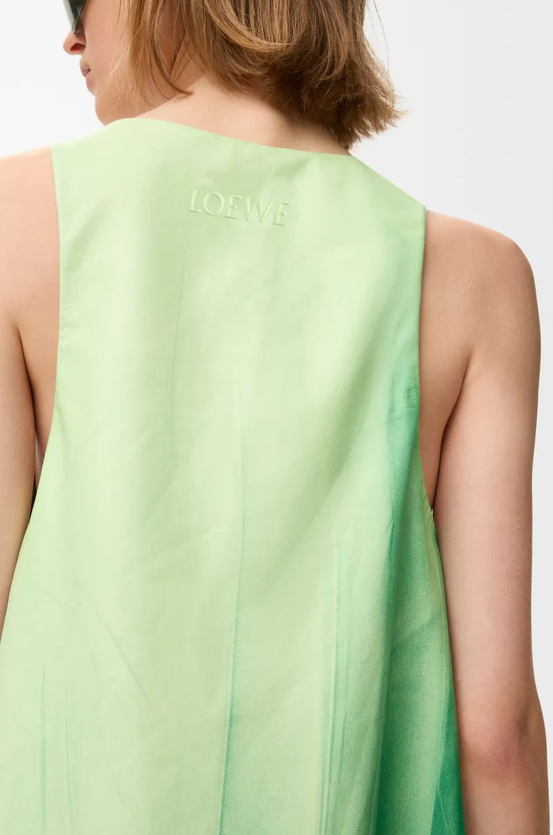 纳帕羊皮革连衣裙