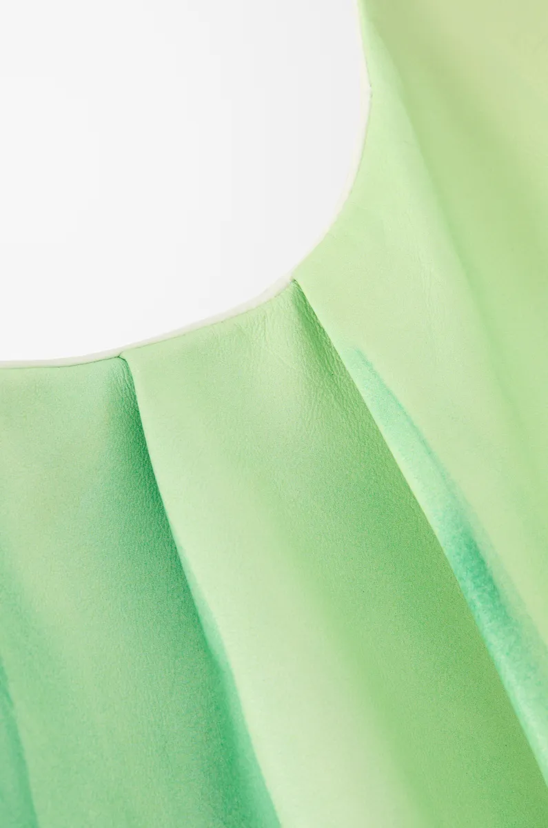 纳帕羊皮革连衣裙