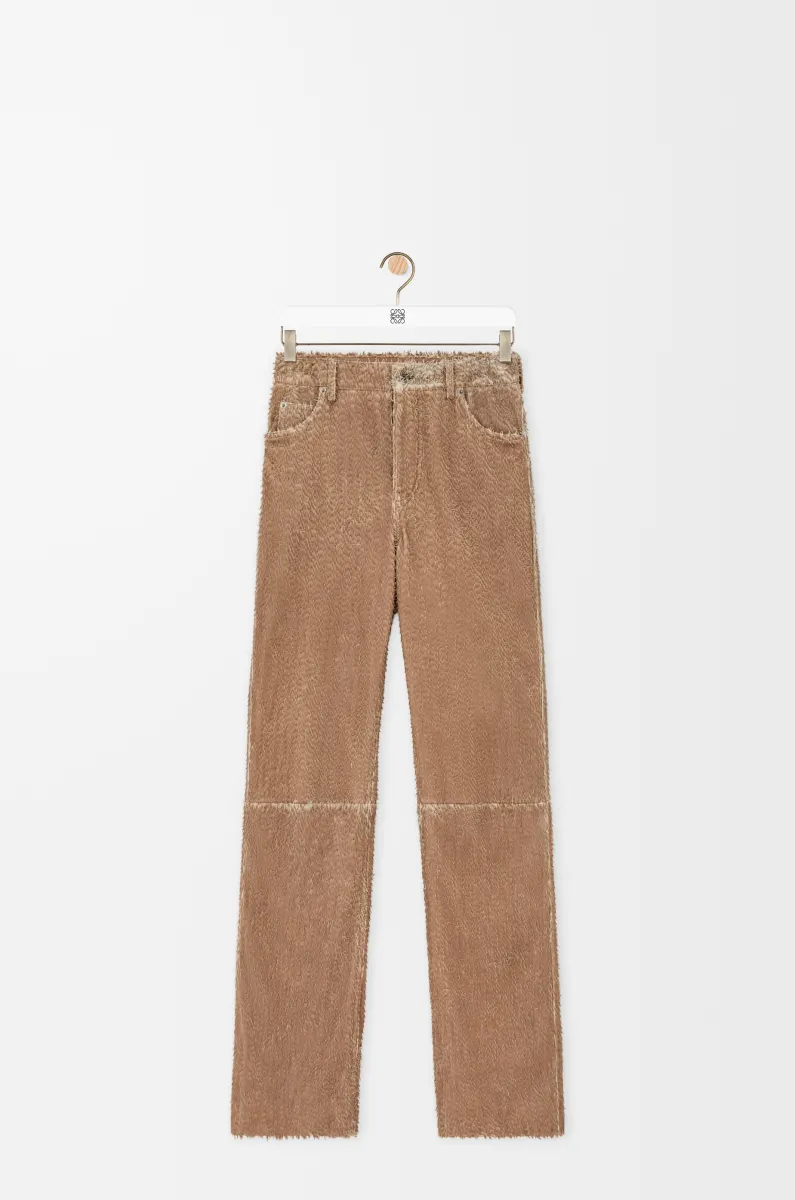 纳帕羊皮革长裤