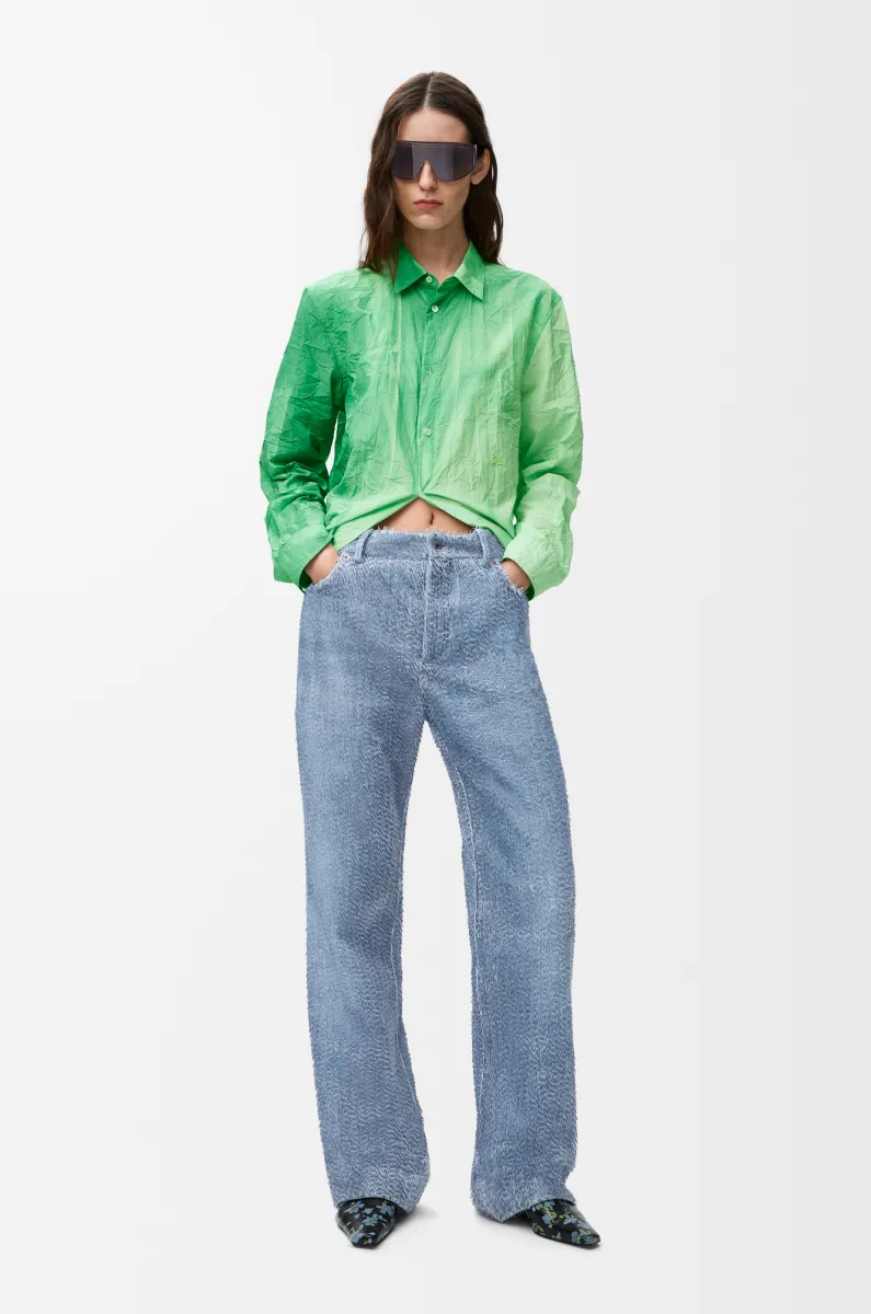 纳帕羊皮革长裤