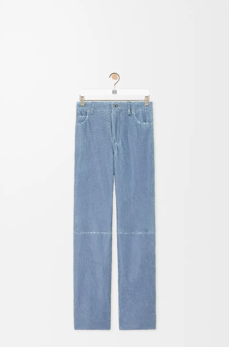 纳帕羊皮革长裤